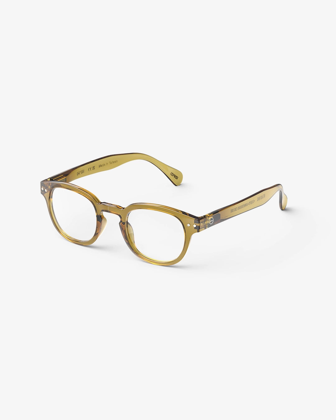 Reading Glasses #C The Retro - Golden Green - نظارات