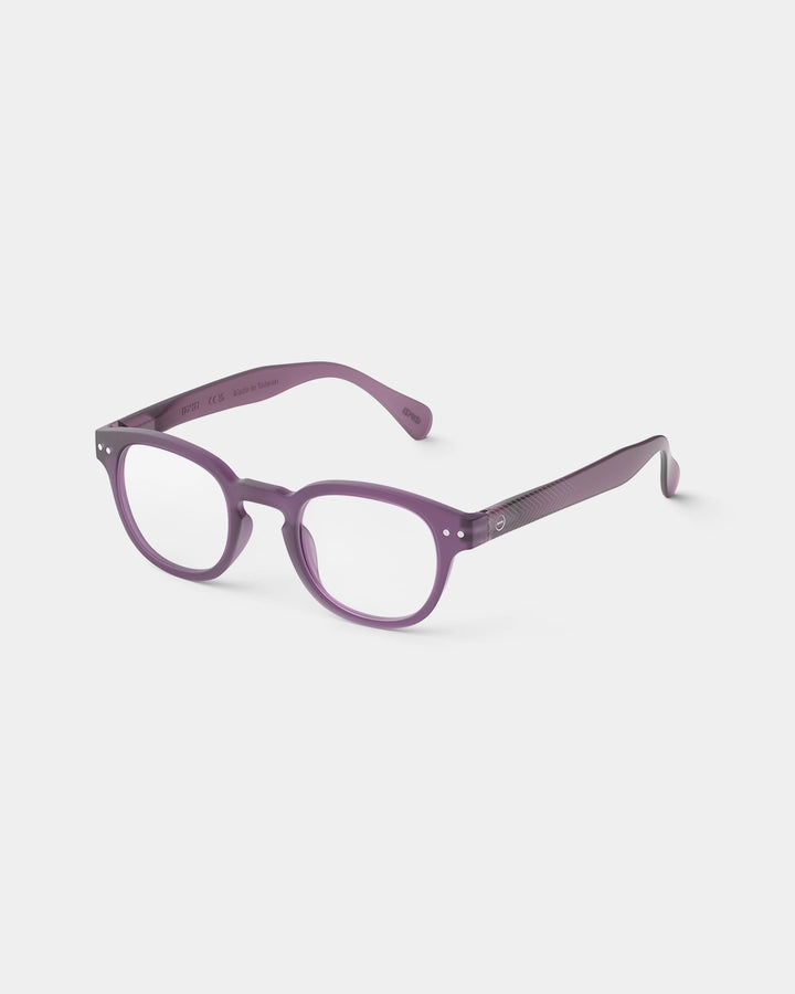 Reading Glasses #C The Retro - Violet Scarf - نظارات