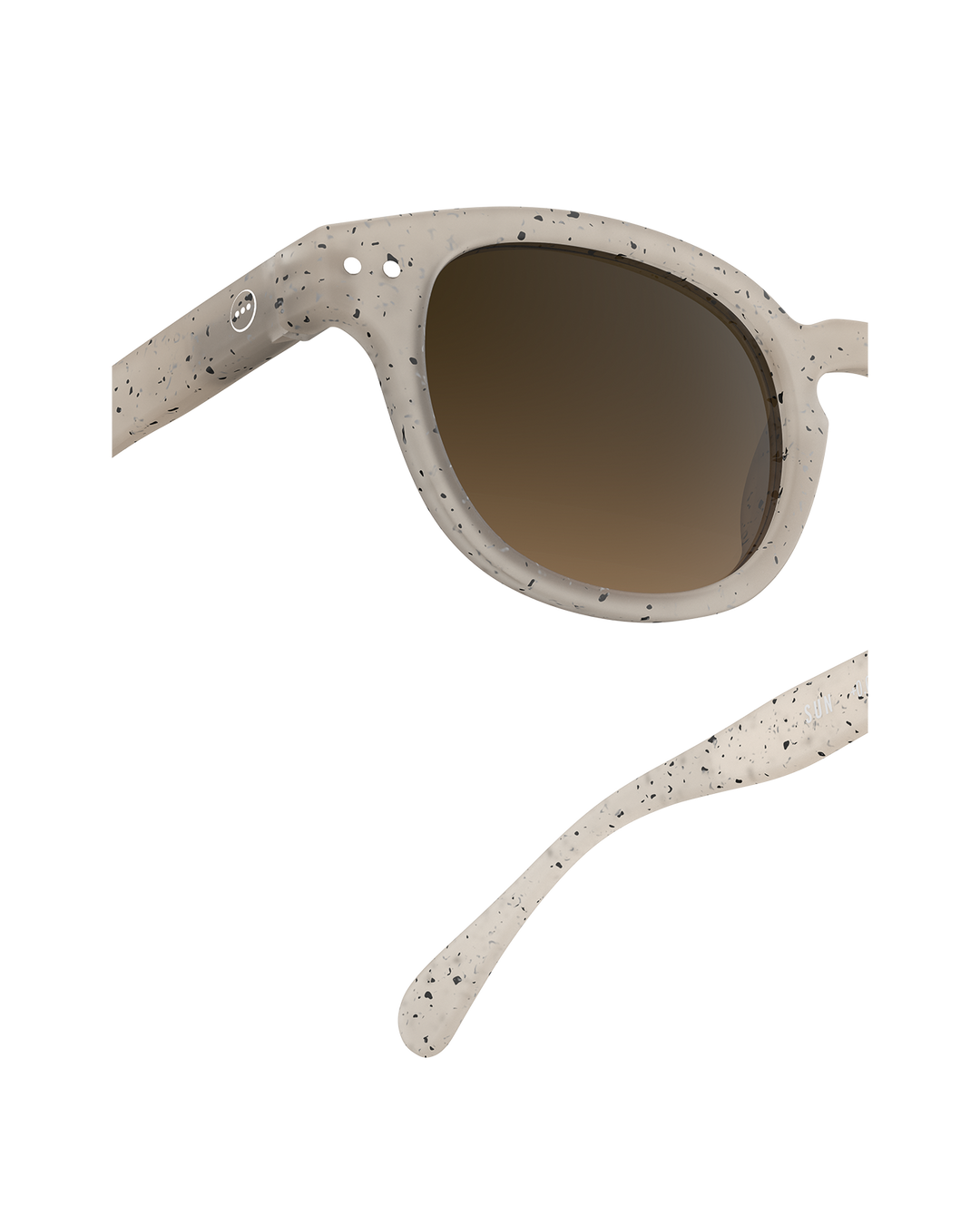 Adult Shape #C The Retro - Ceramic Beige - نظارات