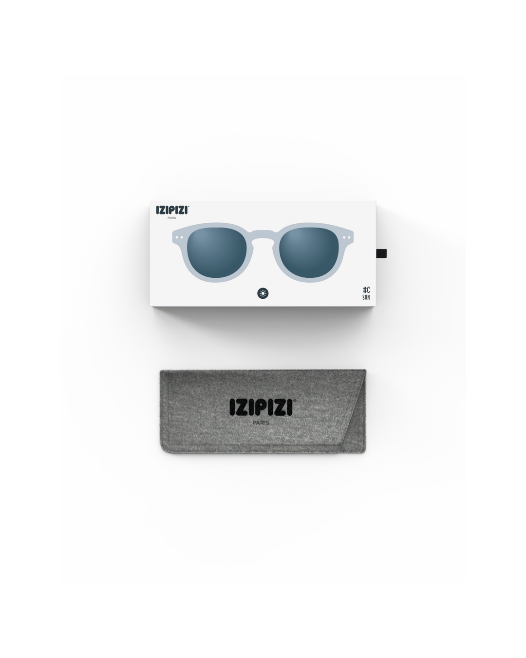Sun Adult Shape #C The Retro - Frozen Blue - نظارات