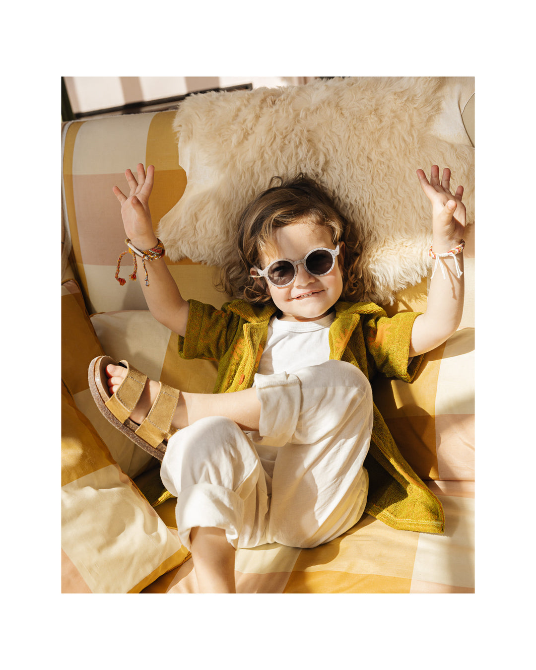 Sun Kids + 3-5 years #D - Ceramic Beige - نظارات