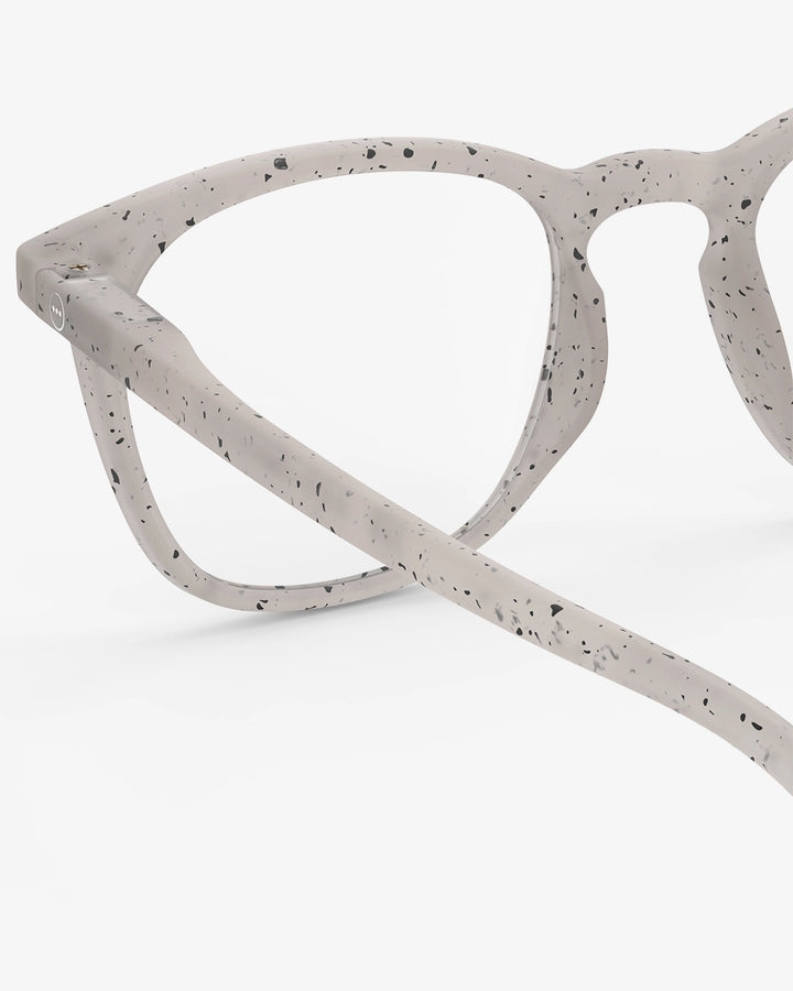 Reading Glasses #E The Trapeze - Ceramic Beige - نظارات