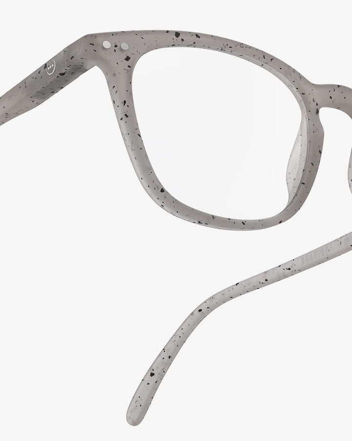 Reading Glasses #E The Trapeze - Ceramic Beige - نظارات