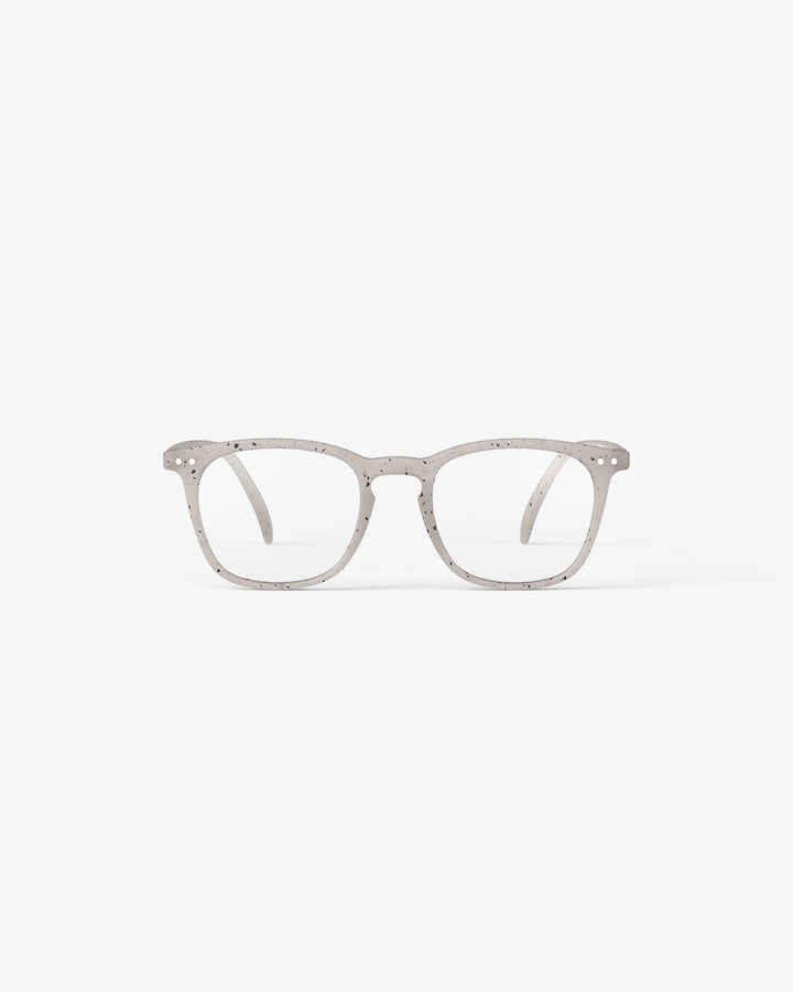 Reading Glasses #E The Trapeze - Ceramic Beige - نظارات