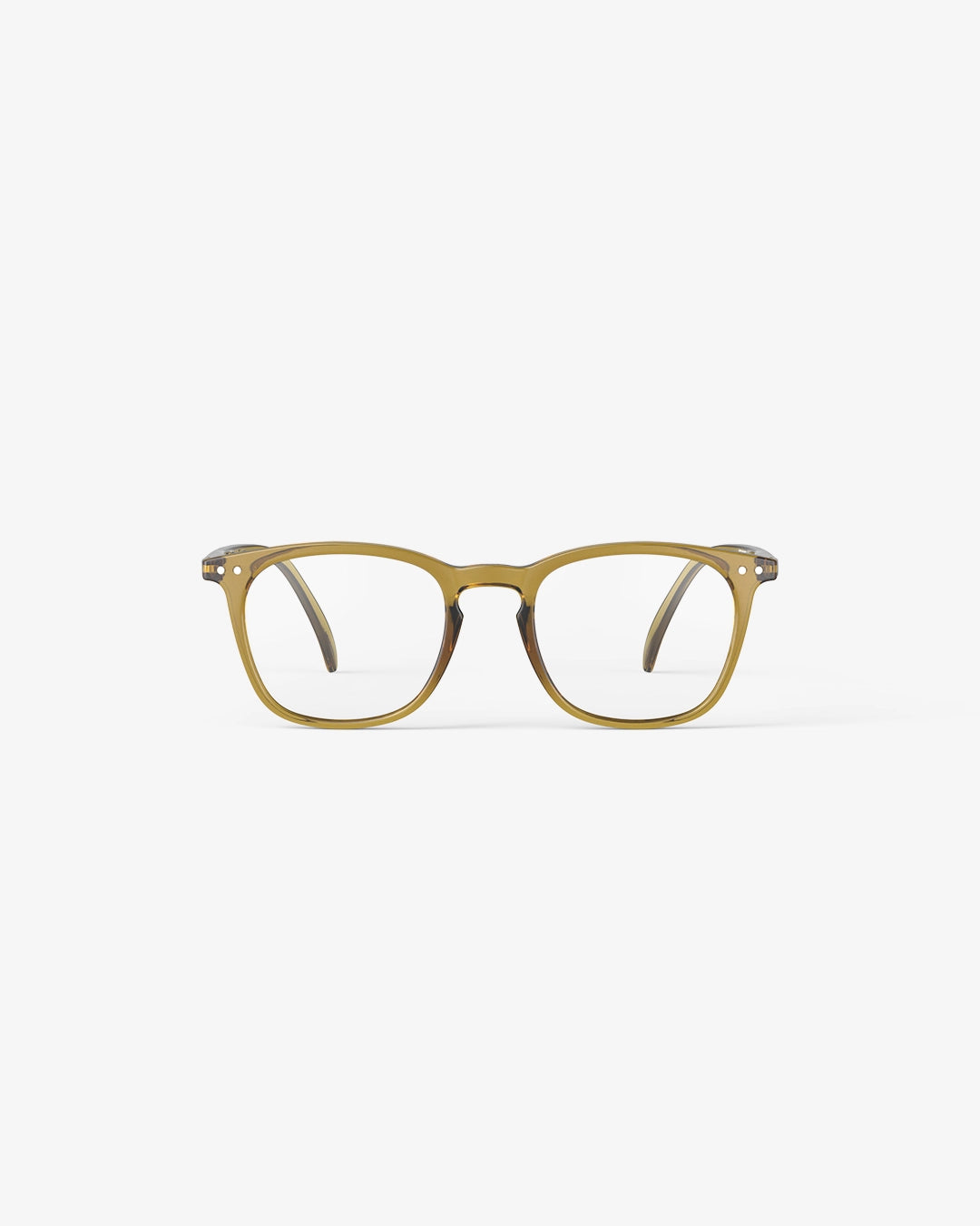 Reading Glasses #E The Trapeze - Golden Green - نظارات