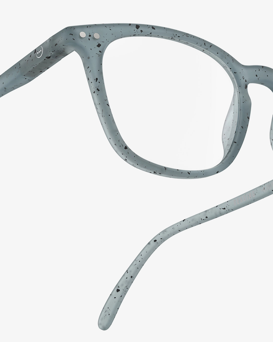 Reading Glasses #E The Trapeze - Washed Denim - نظارات