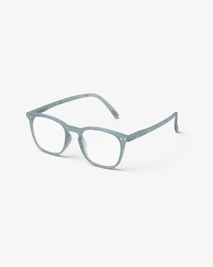 Reading Glasses #E The Trapeze - Washed Denim - نظارات
