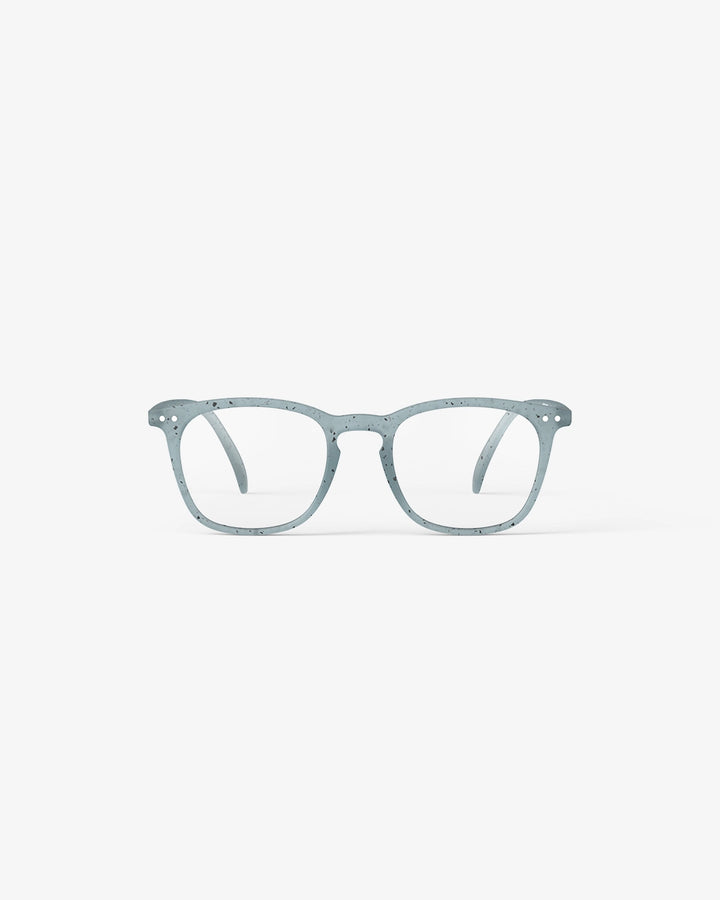 Reading Glasses #E The Trapeze - Washed Denim - نظارات