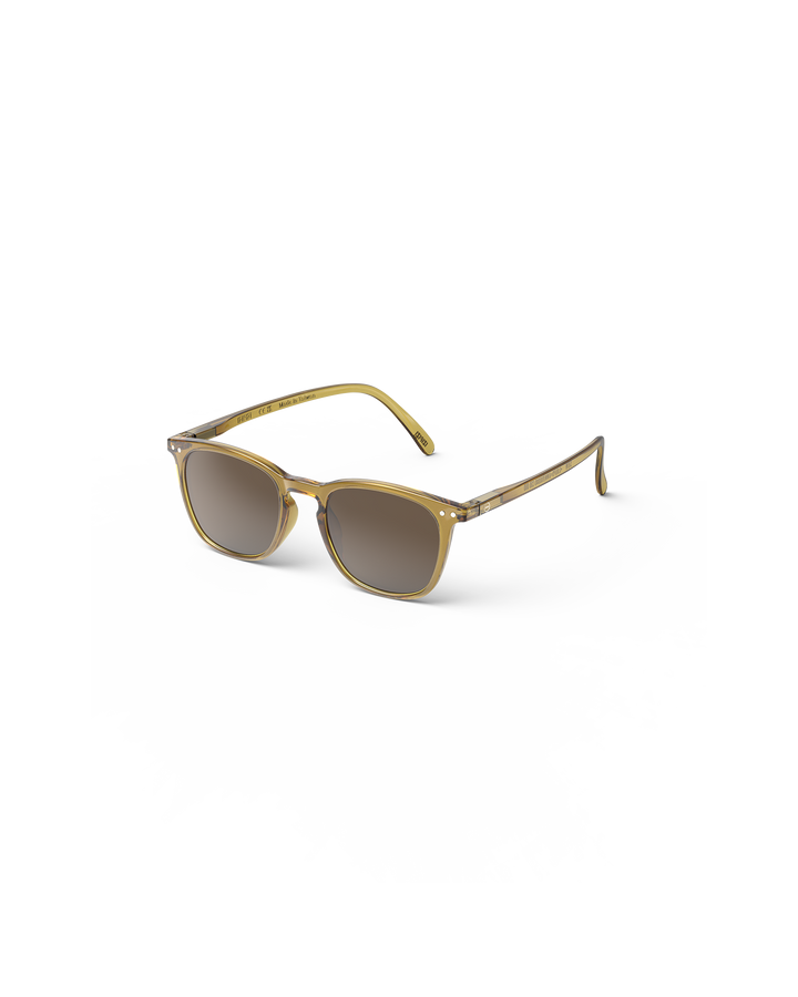 Sun Adult Shape #E The Trapeze - Golden Green - نظارات⁩