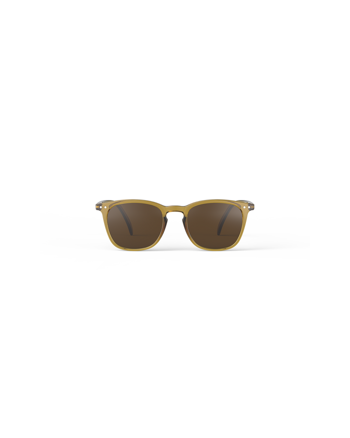 Sun Adult Shape #E The Trapeze - Golden Green - نظارات⁩
