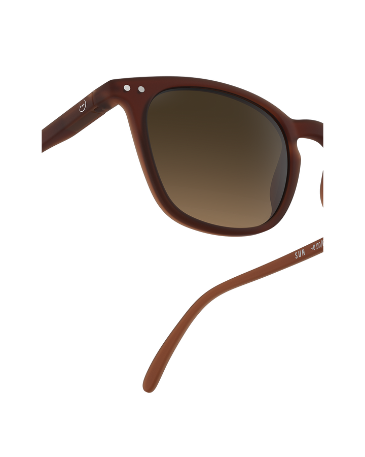 Sun Adult Shape #E The Trapeze - Mahogany - نظارات⁩