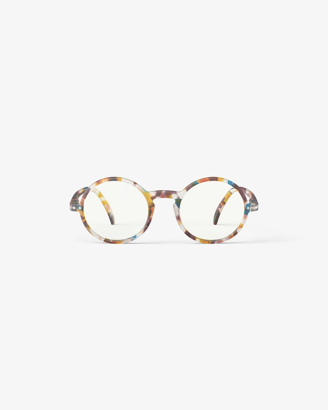 Screen Glasses #G The Round - Blue Tortoise - نظارات