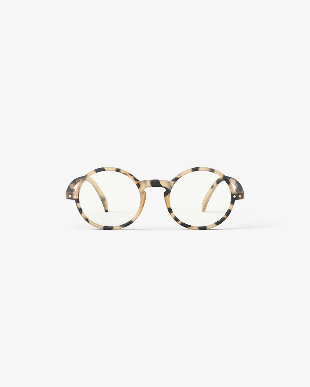 Screen Glasses #G The Round - Light Tortoise - نظارات