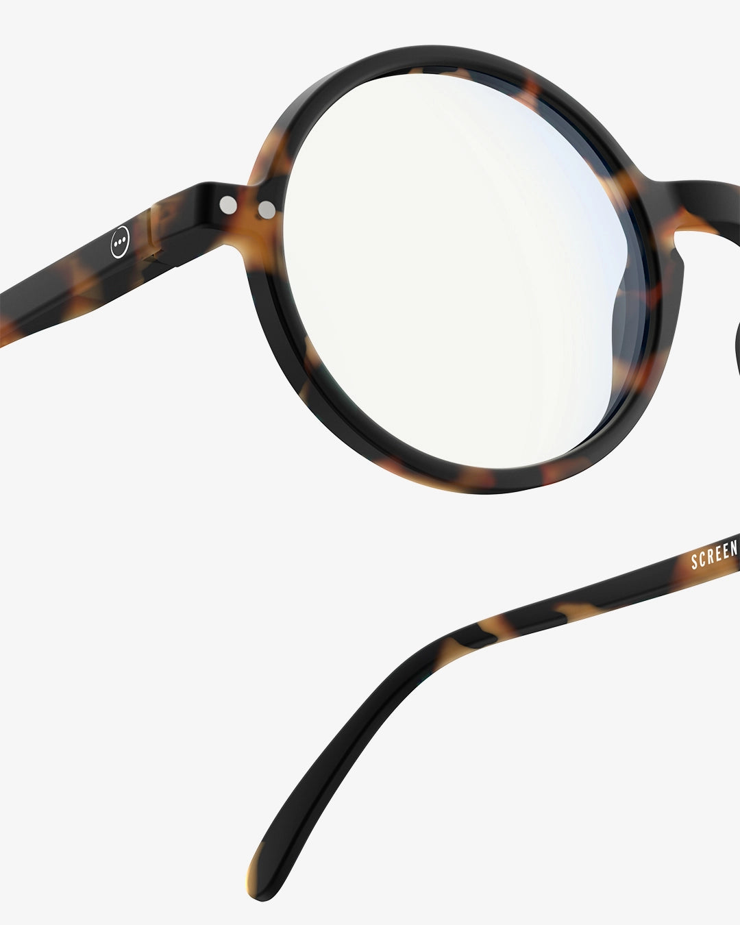 Screen Glasses #G The Round - Tortoise - نظارات