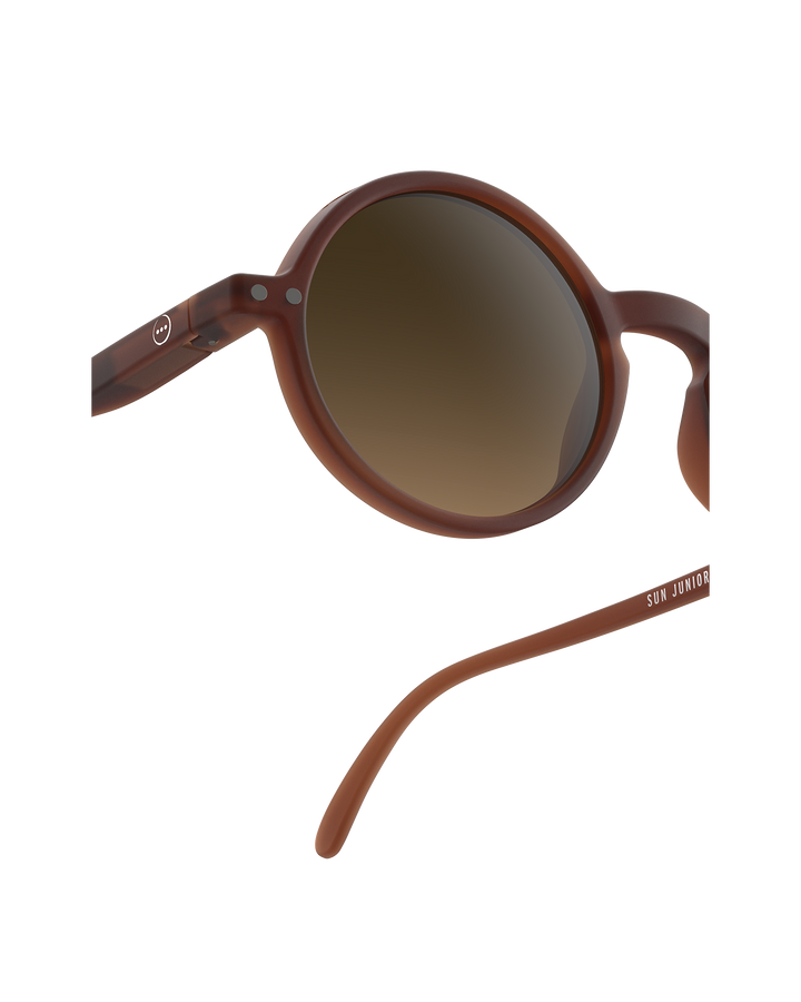 Junior Shape #G The Round - Mahogany - نظارات