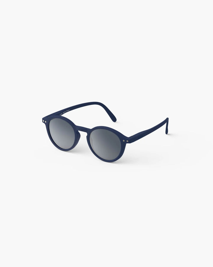 IZIPIZI CHILD #D Navy Blue polarized kids sunglasses with Soft Touch navy pantos frame and grey-green polarized lenses