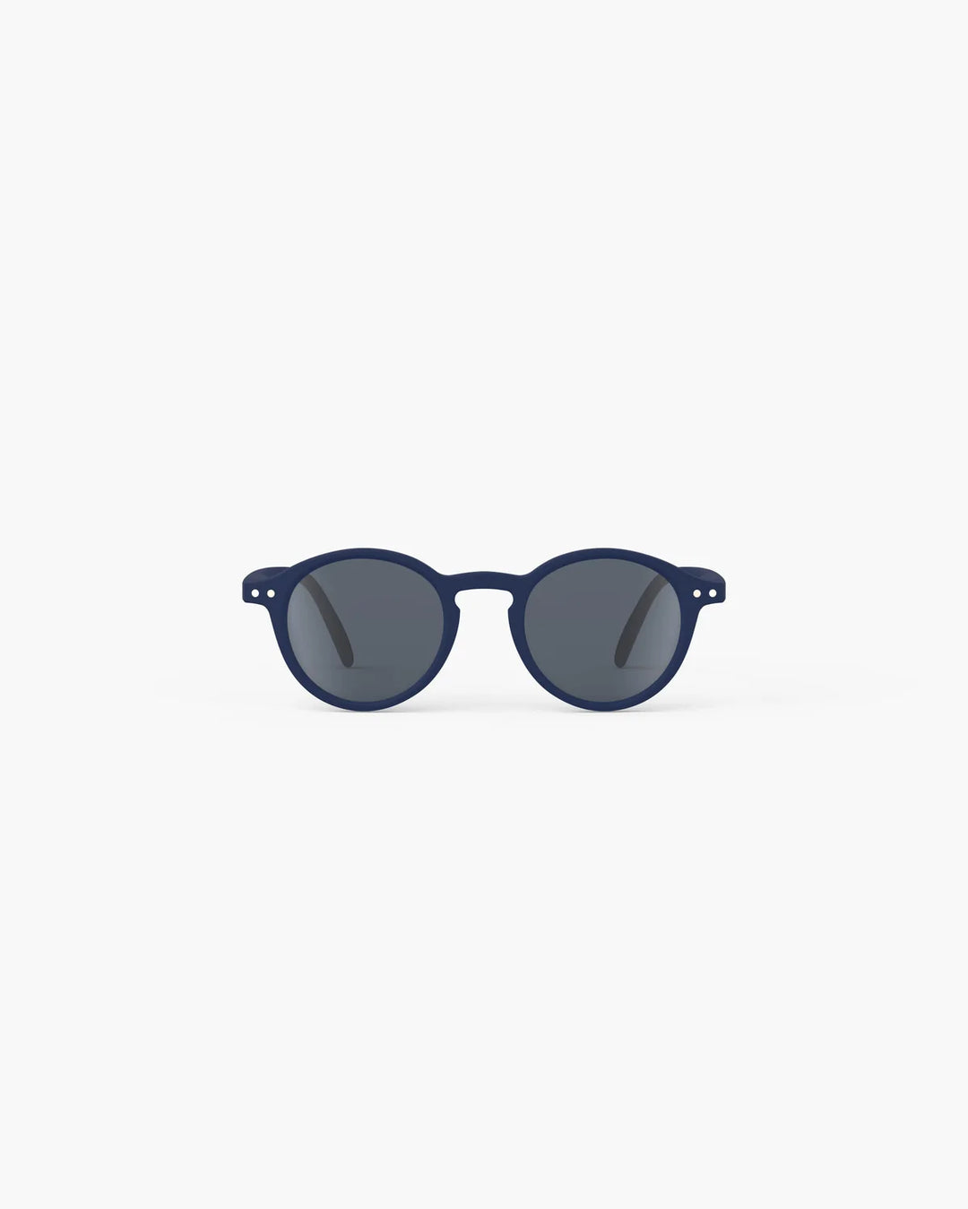 IZIPIZI CHILD #D Navy Blue polarized kids sunglasses with Soft Touch navy pantos frame and grey-green polarized lenses