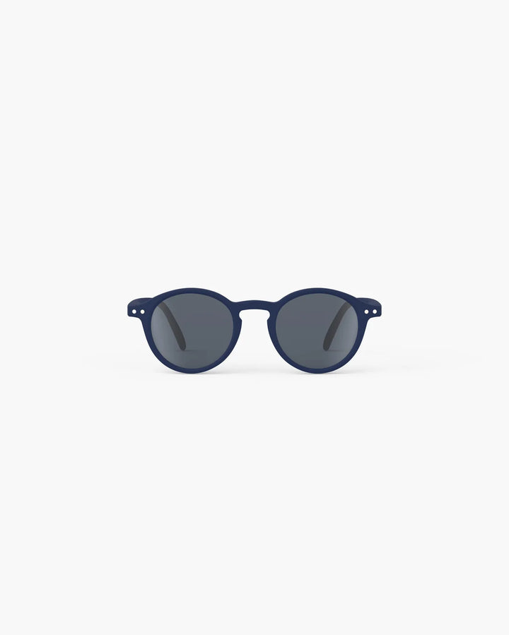 IZIPIZI CHILD #D Navy Blue polarized kids sunglasses with Soft Touch navy pantos frame and grey-green polarized lenses
