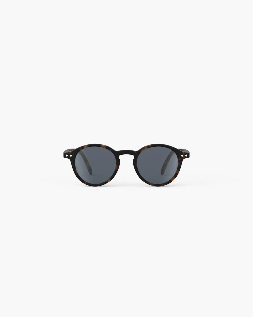 IZIPIZI CHILD #D Tortoise polarized kids sunglasses with amber-brown Soft Touch frame and grey-green polarized lenses
