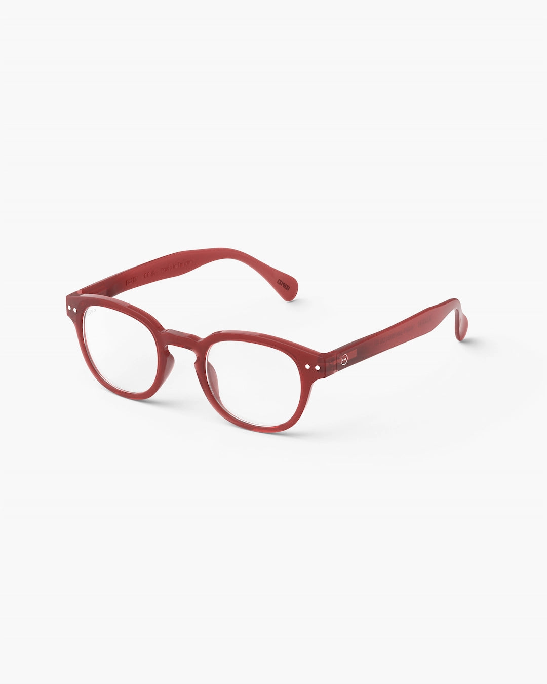 Reading Glasses #C The Retro - Carmine Red - نظارات