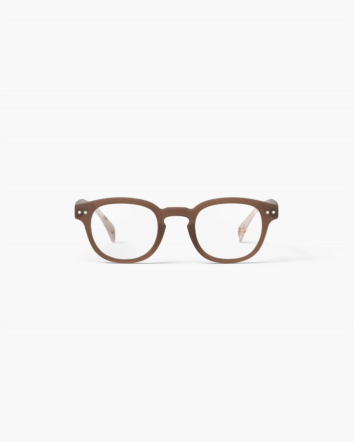 Reading Glasses #C The Retro - Light Marble - نظارات