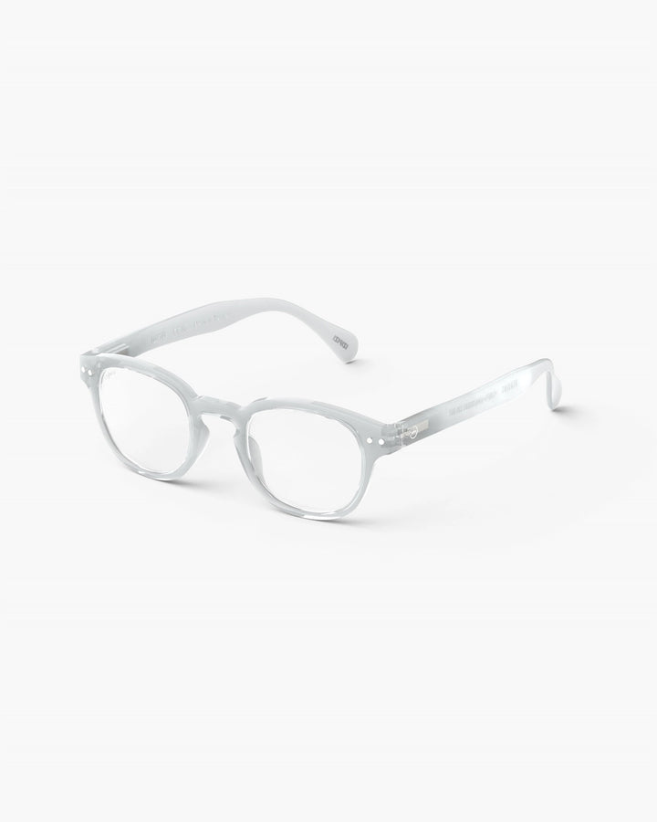 Reading Glasses #C The Retro - Moonlight Grey - نظارات