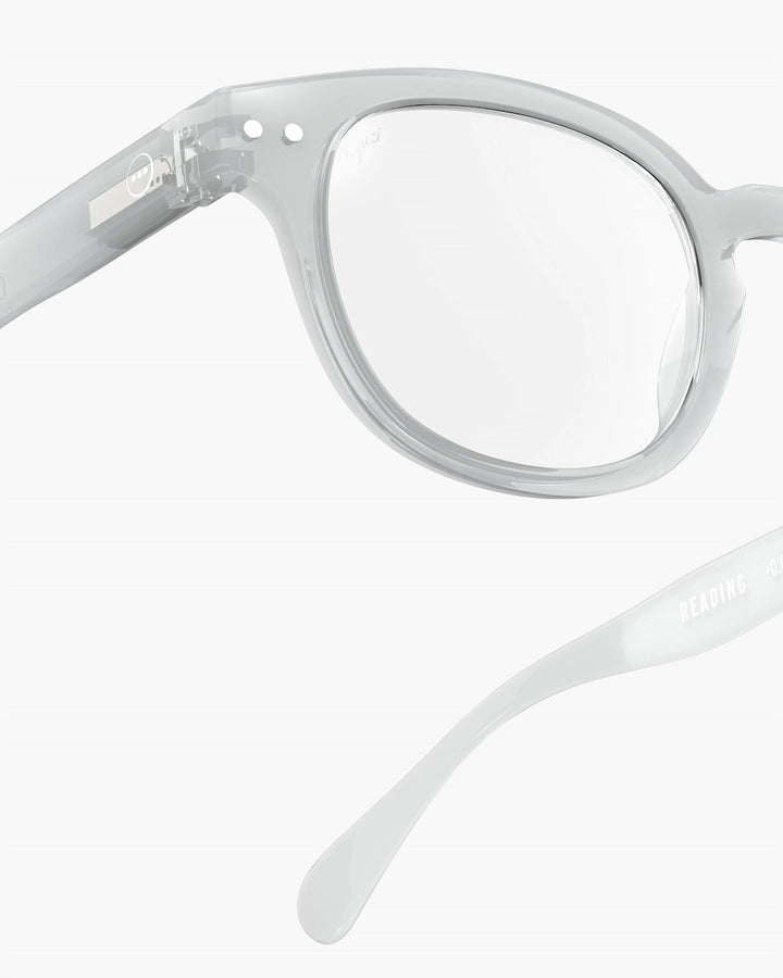 Reading Glasses #C The Retro - Moonlight Grey - نظارات