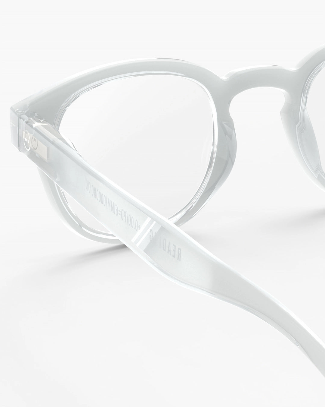 Reading Glasses #C The Retro - Moonlight Grey - نظارات