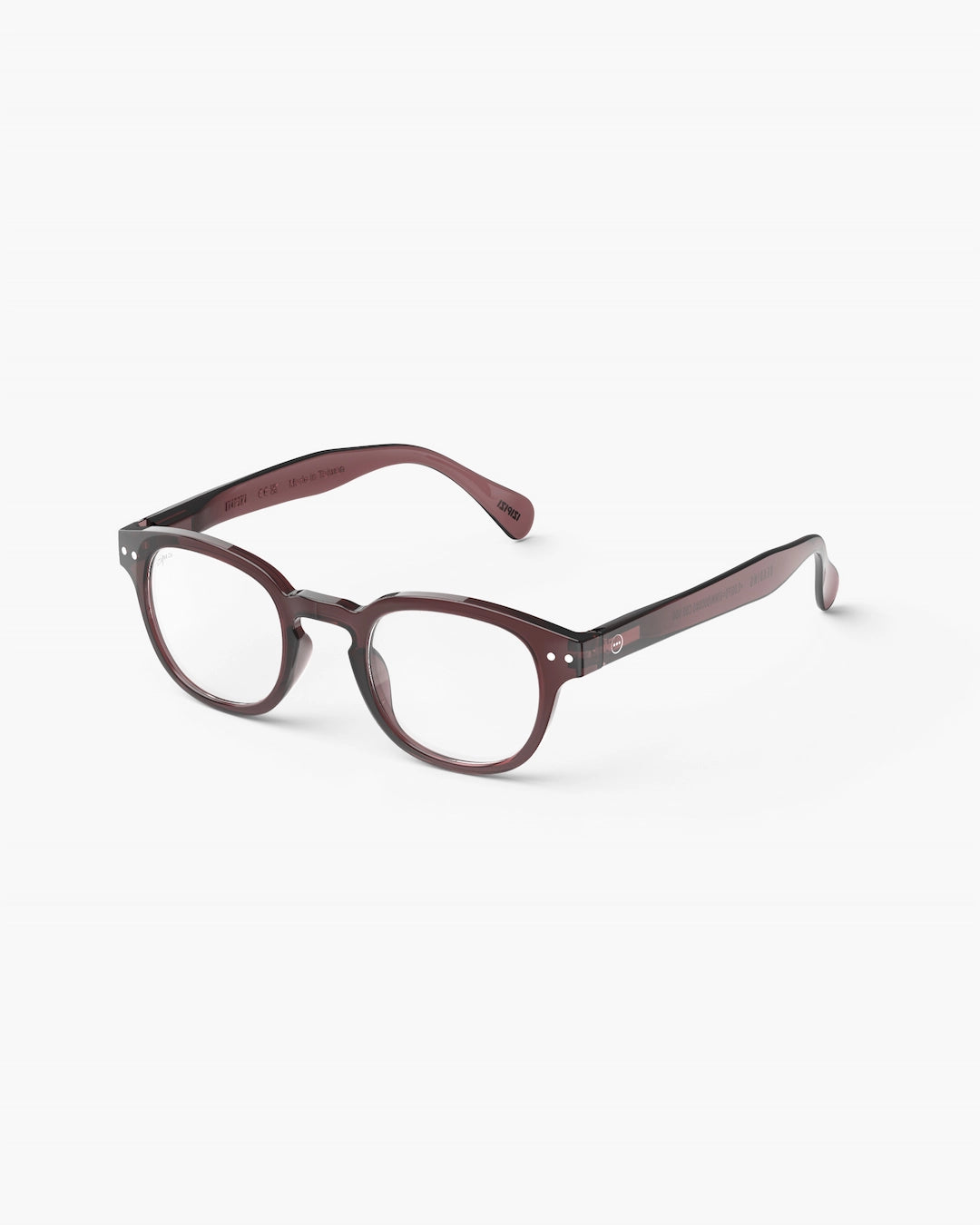 Reading Glasses #C The Retro - Old Leather - نظارات