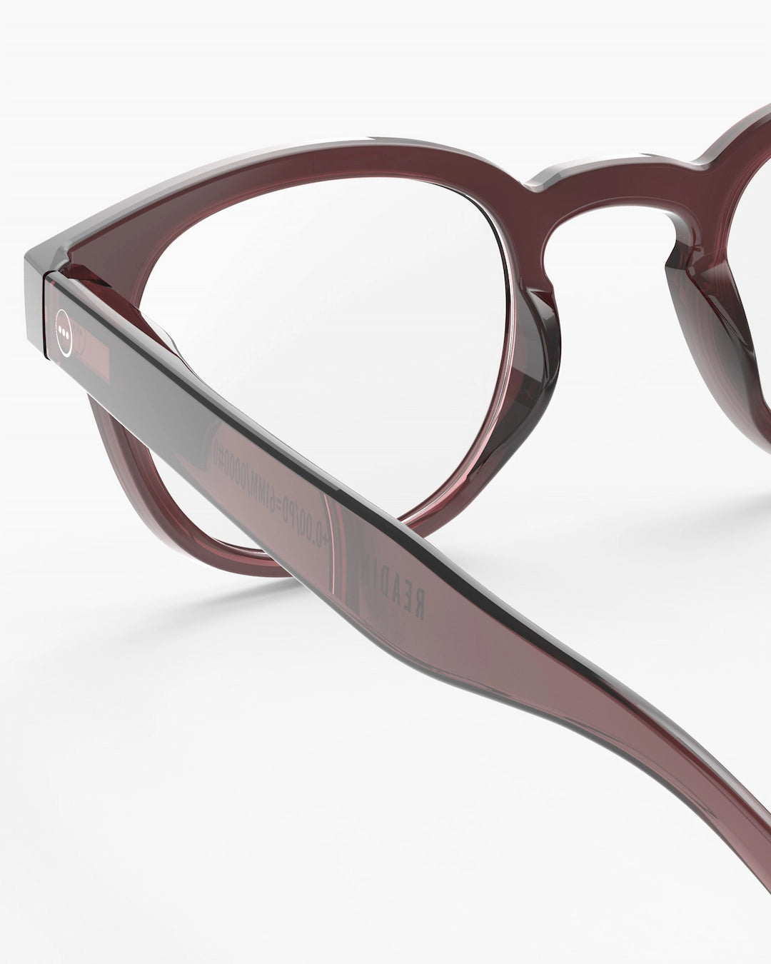 Reading Glasses #C The Retro - Old Leather - نظارات