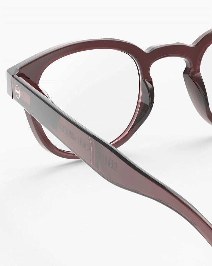 Reading Glasses #C The Retro - Old Leather - نظارات
