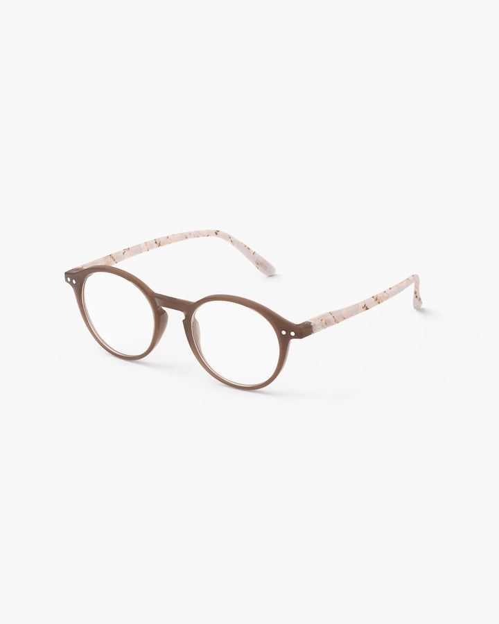 Reading Glasses #D The Iconic - Light Marble - نظارات
