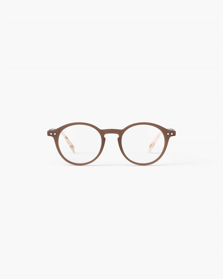 Reading Glasses #D The Iconic - Light Marble - نظارات
