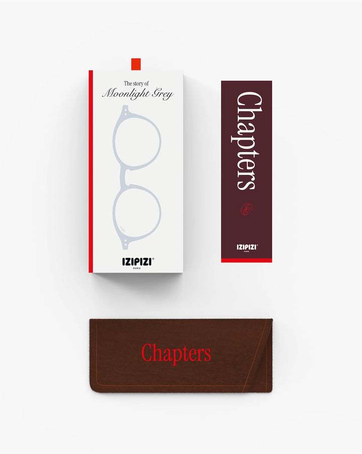 Reading Glasses #D The Iconic - Moonlight Grey - نظارات