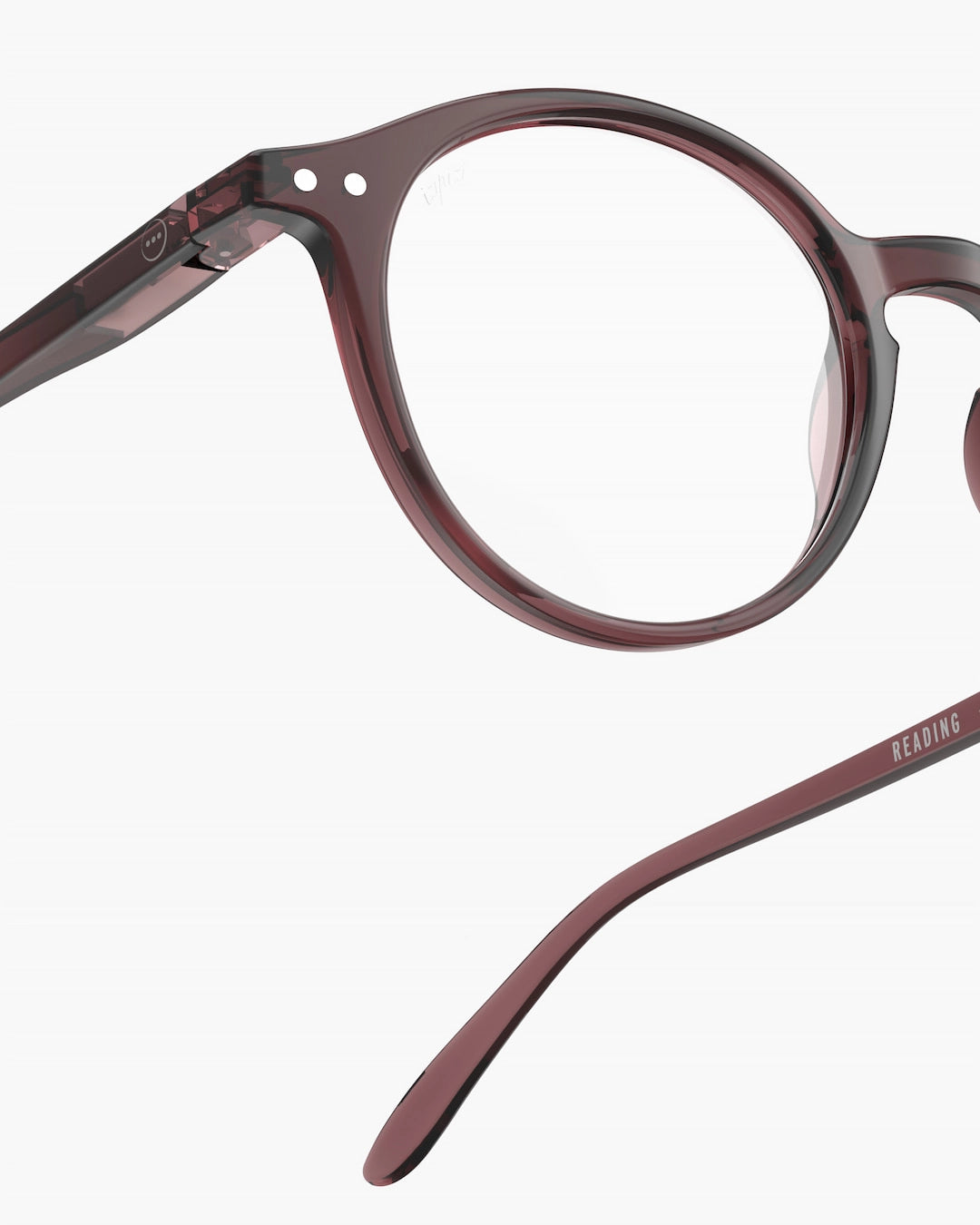 Reading Glasses #D The Iconic - Old Leather - نظارات