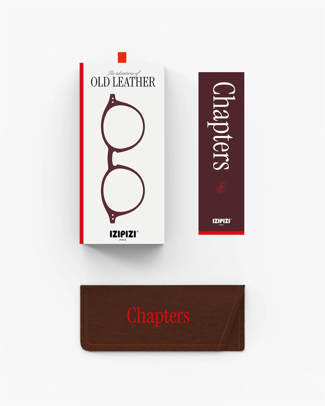 Reading Glasses #D The Iconic - Old Leather - نظارات