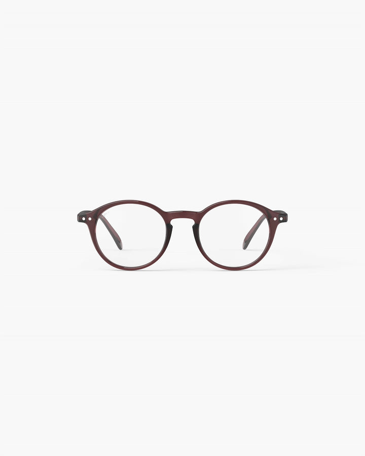 Reading Glasses #D The Iconic - Old Leather - نظارات