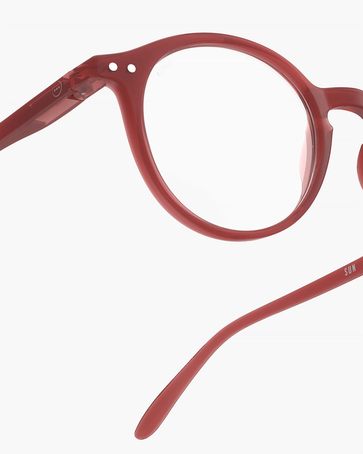 Reading Glasses #D The Iconic - Carmine Red - نظارات