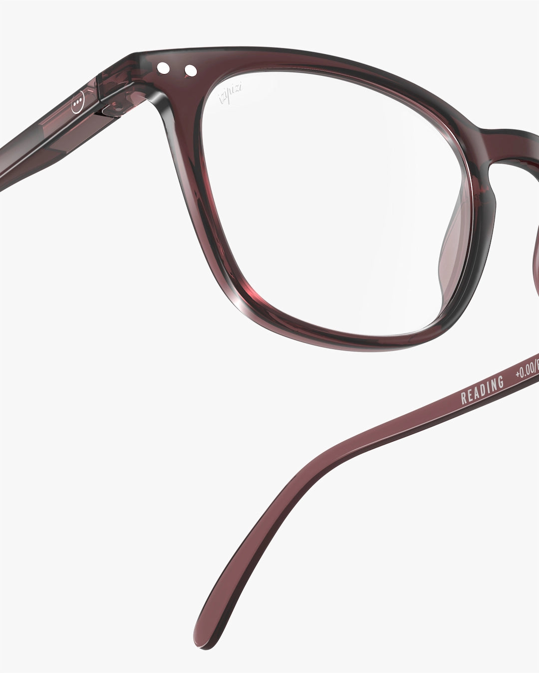 Reading Glasses #E The Trapeze - Old Leather - نظارات
