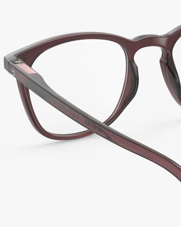 Reading Glasses #E The Trapeze - Old Leather - نظارات
