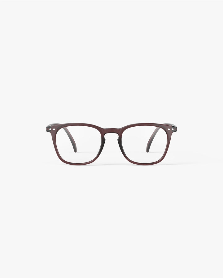 Reading Glasses #E The Trapeze - Old Leather - نظارات