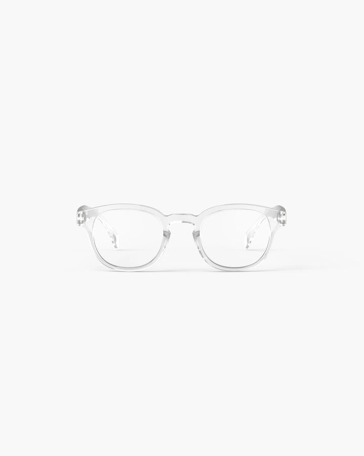 Reading Glasses #C The Retro - Crystal - نظارات