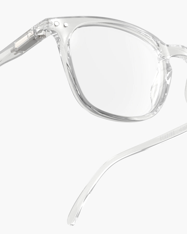 Reading Glasses #E The Trapeze - Crystal - نظارات
