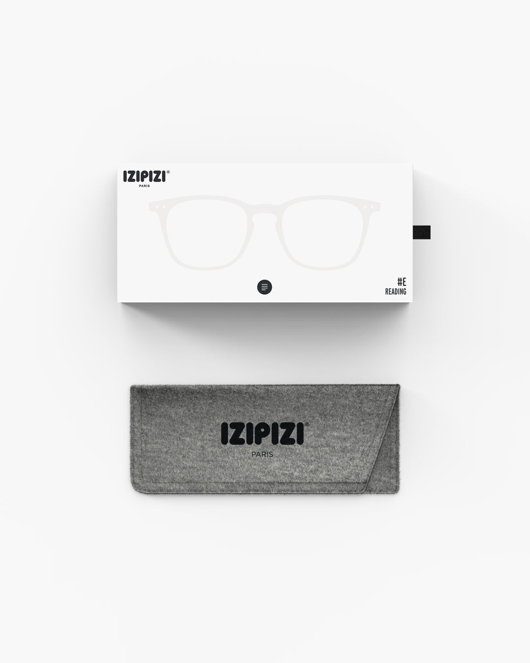 Reading Glasses #E The Trapeze - Crystal - نظارات