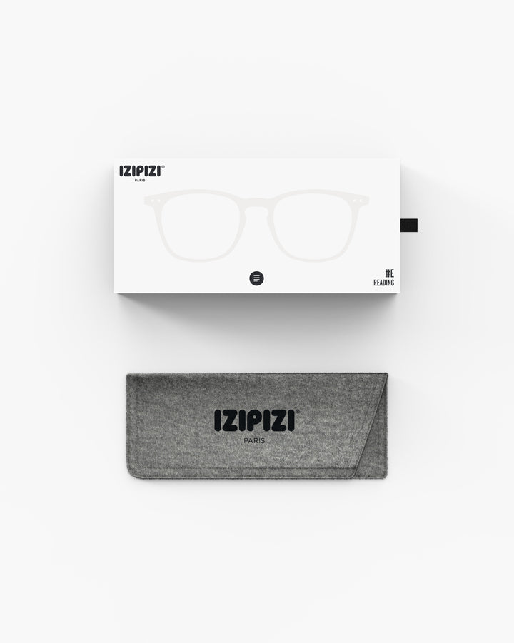 Reading Glasses #E The Trapeze - Crystal - نظارات