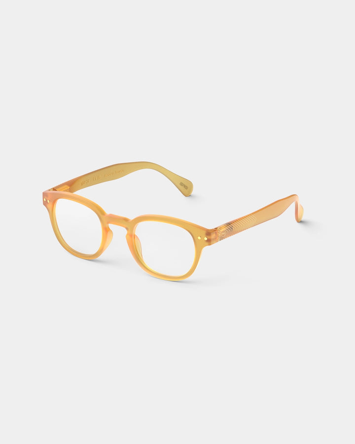Reading Glasses #C The Retro - Golden Glow - نظارات