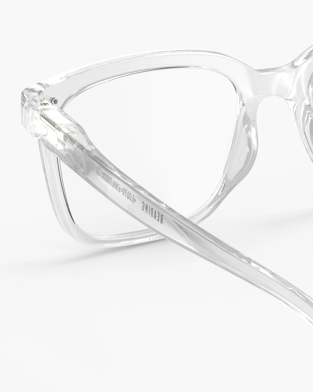 Reading Glasses #L The Big One - Crystal - نظارات