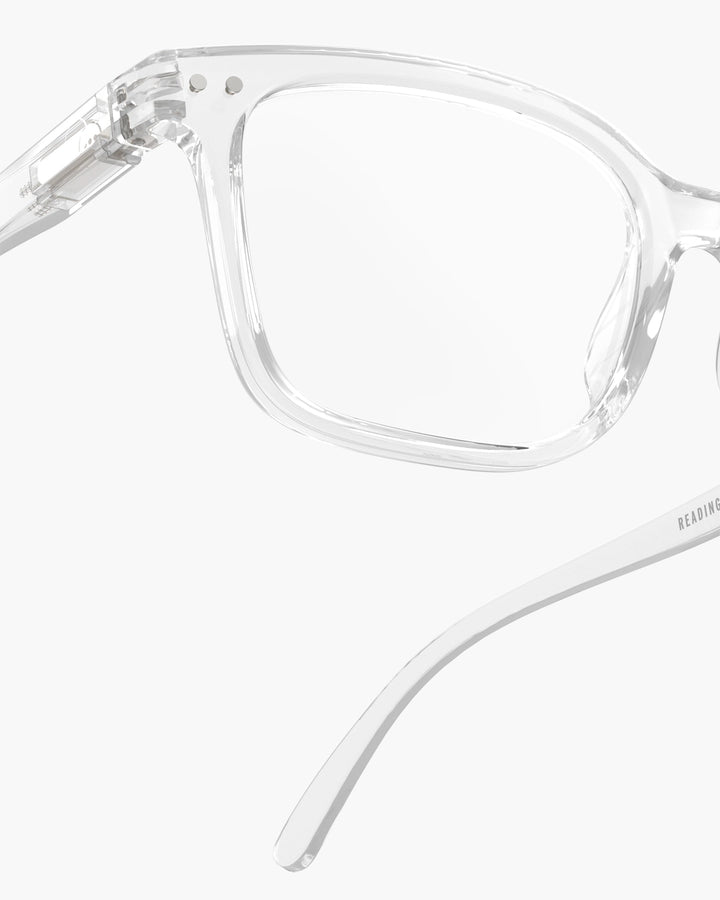 Reading Glasses #L The Big One - Crystal - نظارات
