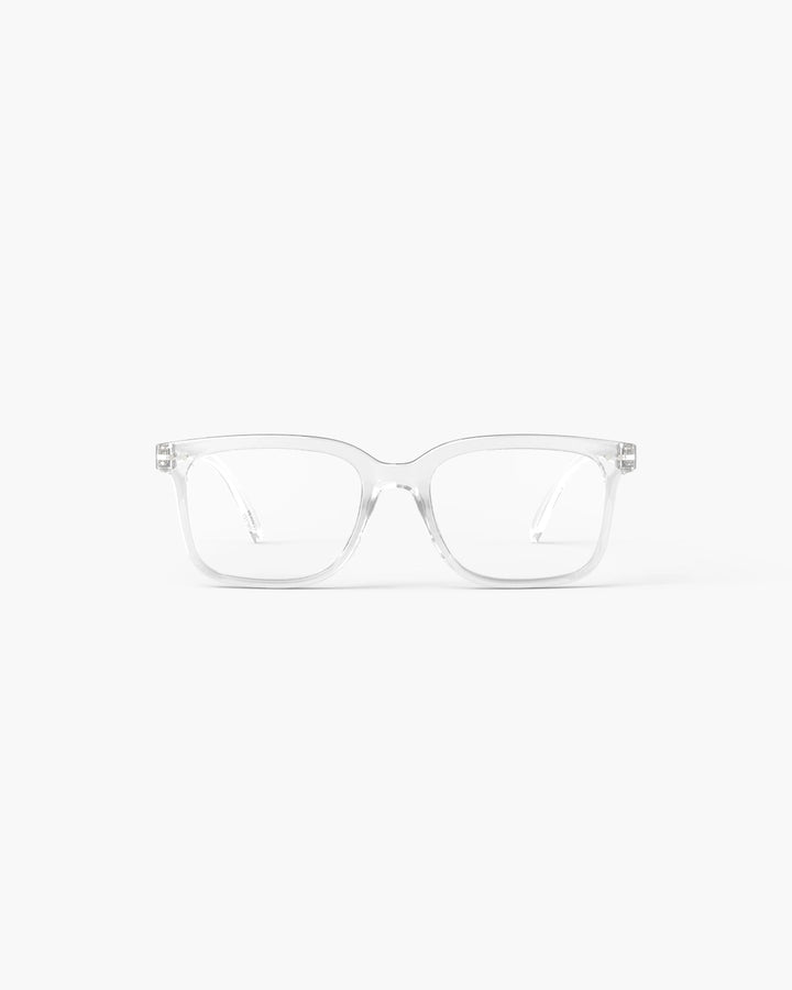 Reading Glasses #L The Big One - Crystal - نظارات