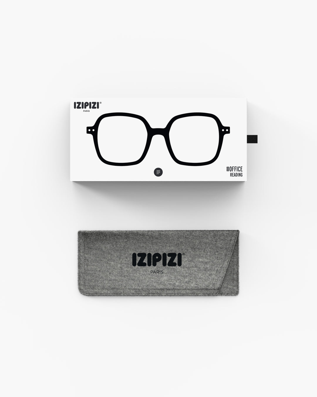 Reading Glasses #OFFICE The Retro - Black - نظارات